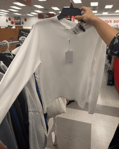 White Quarter-Zip Pullover