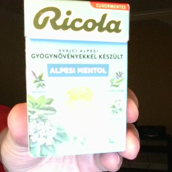 Ricola Alpine Menthol Herbal Drops