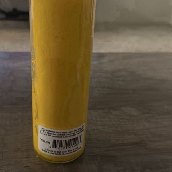 Yellow Candle